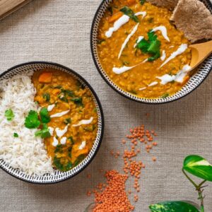 Dhal aux lentilles corail